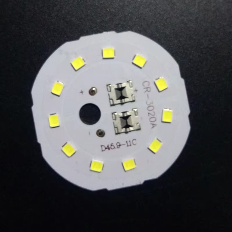 Aluminum base Base Material and 1.0mm Board Thickness smd led pcb board use for LED A Bulb light